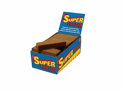 Super SR0124 Super Rust Eraser 24 pack Counter Merchandiser