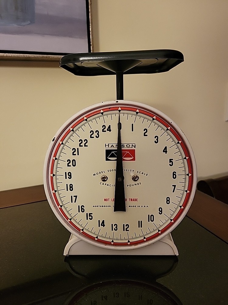 Vintage Hanson 25lb Utility Scale Model 2000