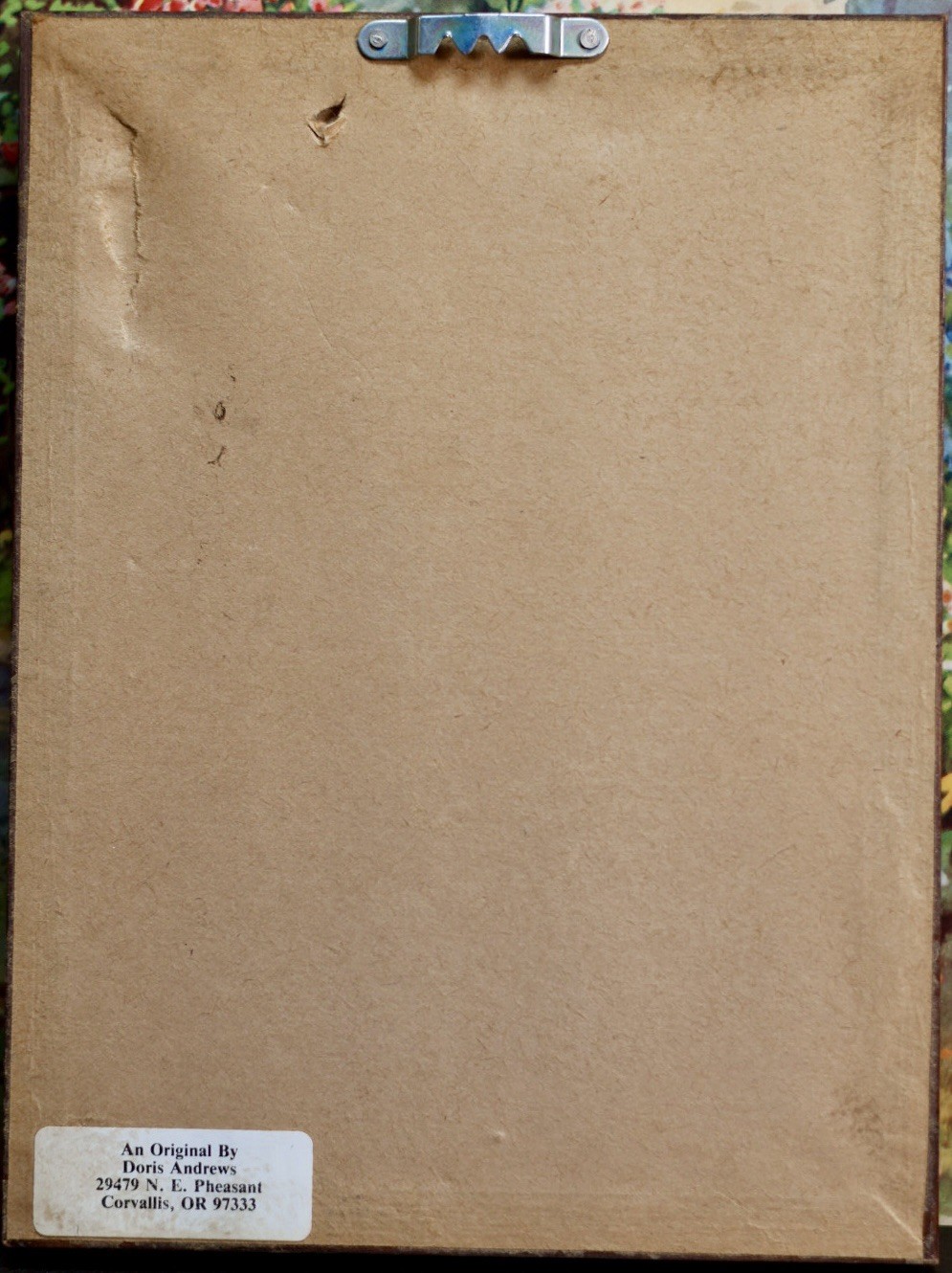 Vintage Pressed Flower Art Lot of 4 Framed Botanical Originals Doris Andrews