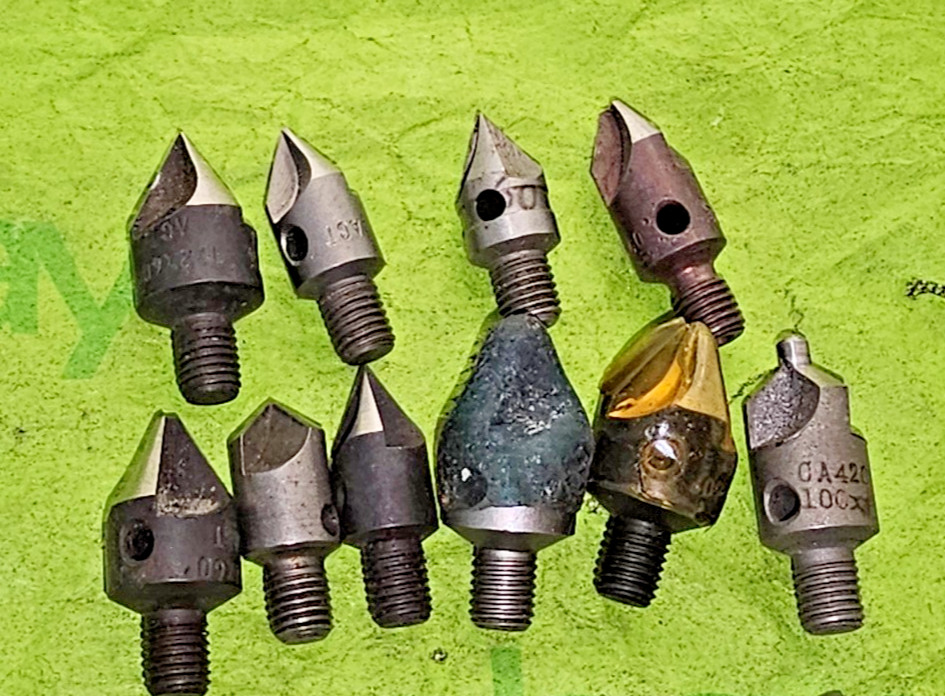 Lot Machinist Tools Drill Bits Countersink, Counterborers, Cutters, 29 pc