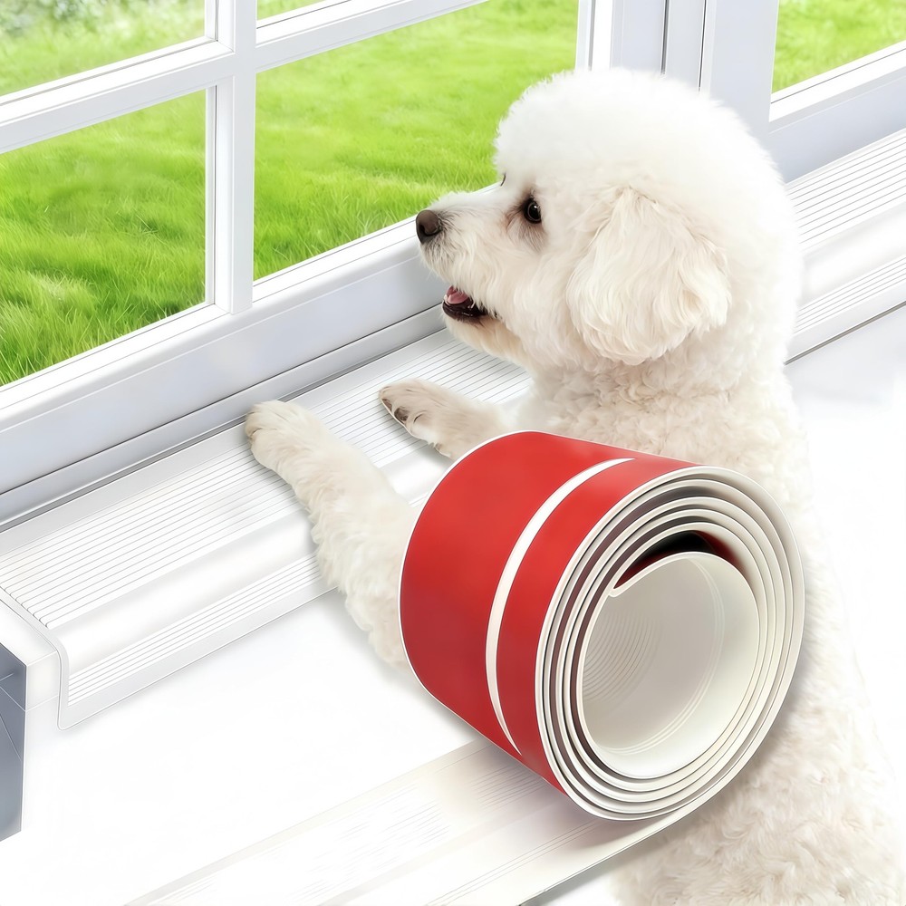 157.4" Dog Scratching Windows Sill Protector, Window sill Protector for Dogs,...