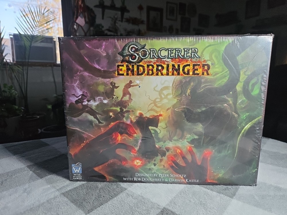 “Sorcerer Endbringer Expansion Board Game SEALED Wise Wizard Games Peter...