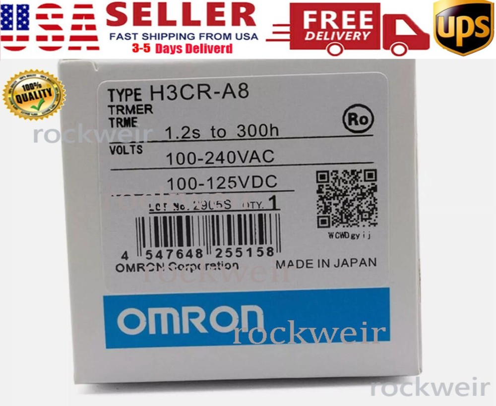 New Omron H3CR-A8 Timer Module H3CRA8 One