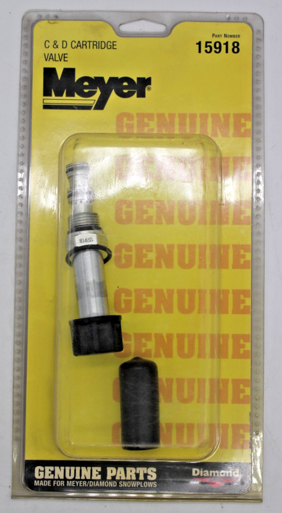 Genuine Meyer C & D Cartridge Valve, 15918