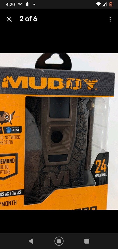 Game & Trail Camera Cellular By Muddy Mitigator Brown