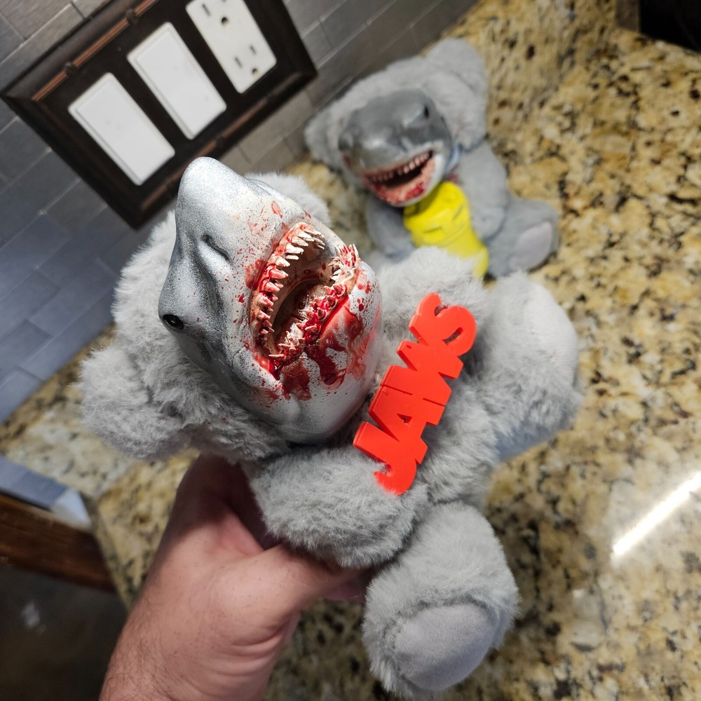 JAWS BRUCE plush teddy bear