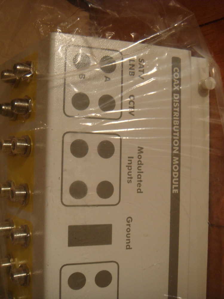 Honeywell MDC416 COAX Distribution panel module 4 in 16 out
