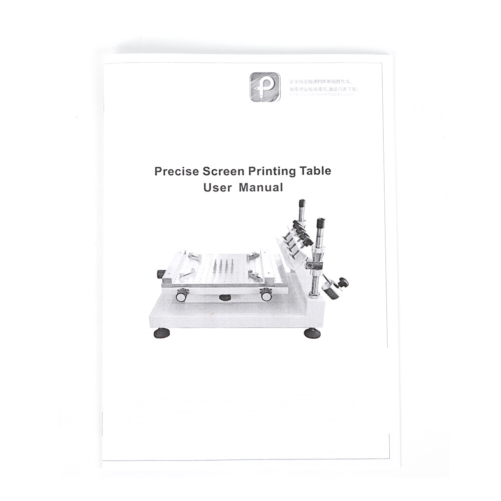 3040 Manual Solder Paste Printer PCB SMT Stencil Printing Machine High Accuracy