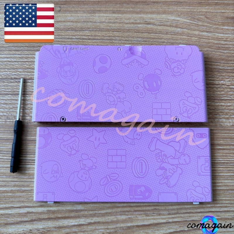 Replace For Nintendo New 3DS (2015) Upper and Back Battery Housing Shell Case