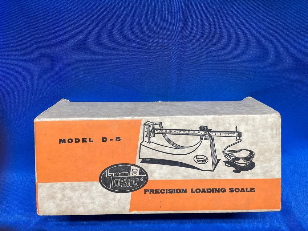 Lyman Ohaus Model D-5 Precision Loading Scale
