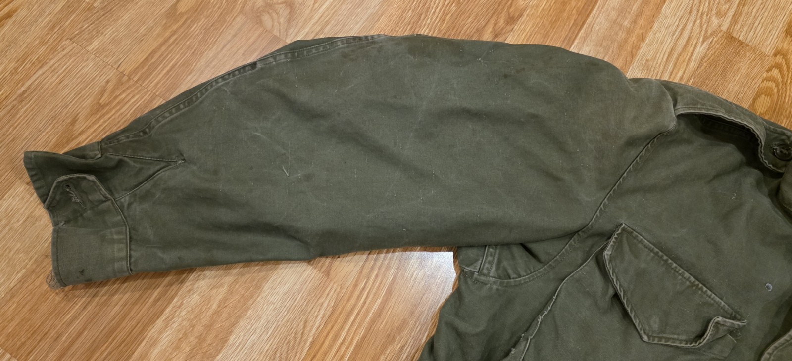 Vintage US Army M-51 Military Field Coat Jacket Korean War Vietnam Era Small Reg