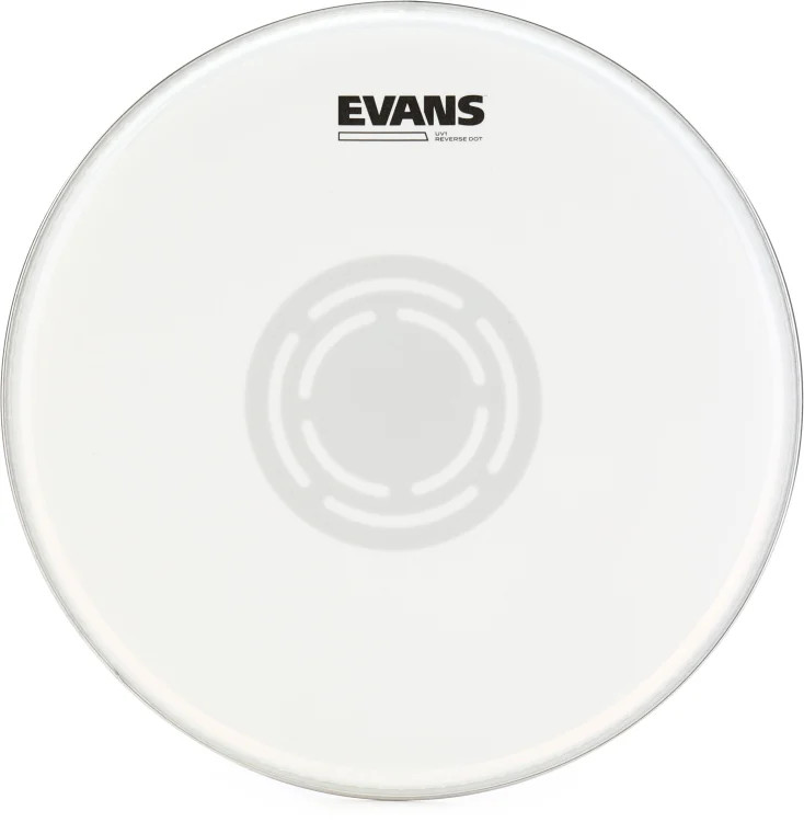 Evans UV1 Reverse Dot Coated Snare Drumhead - 13 inches