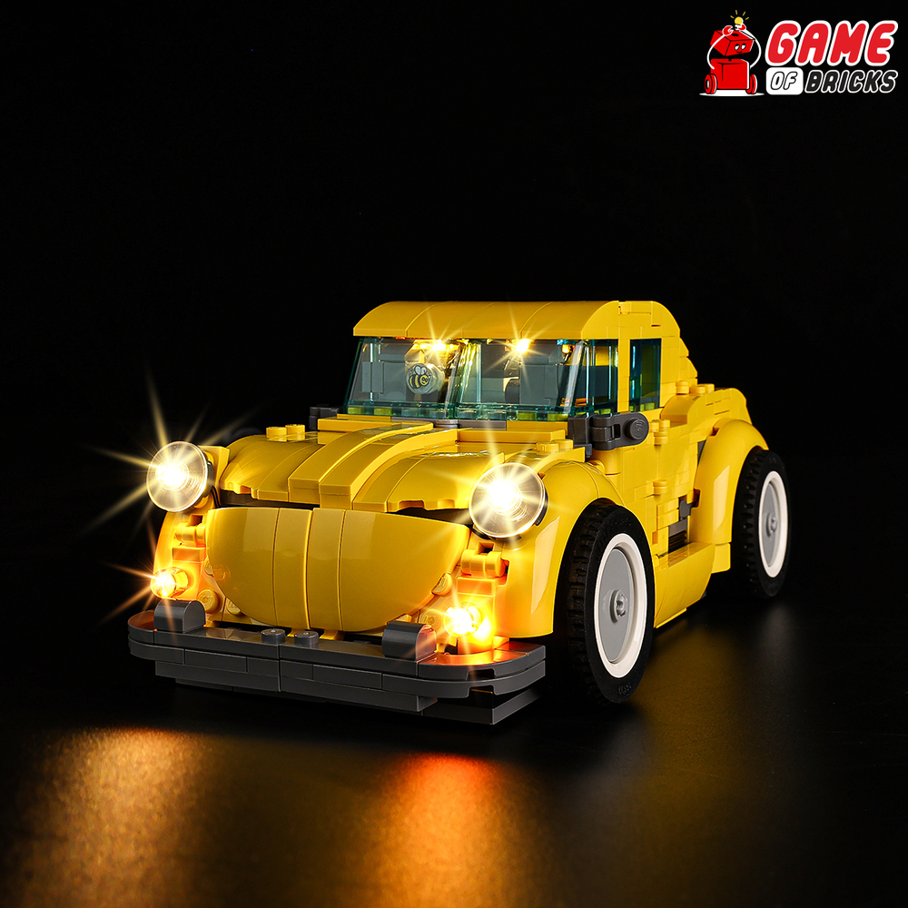 LED Light Kit for Bumblebee - Compatible with LEGO® 10338 set