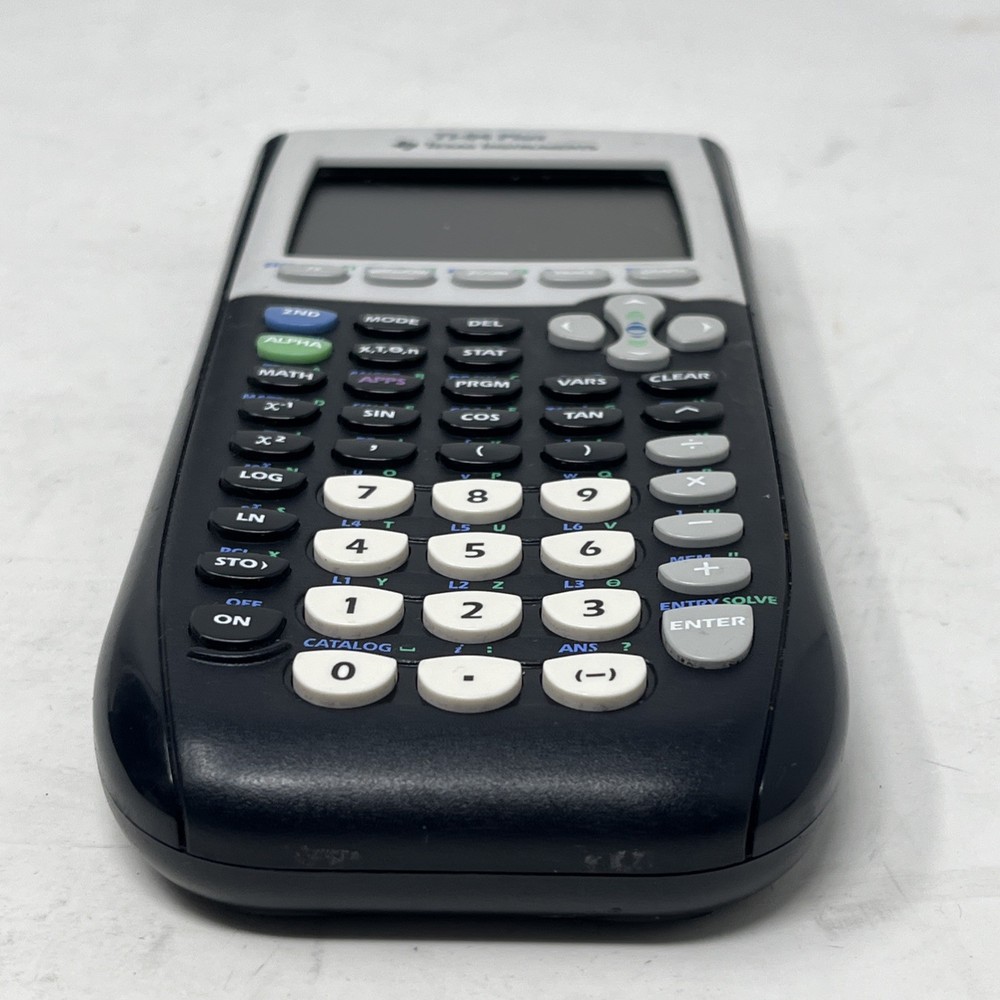 Texas Instruments TI-84 Plus Graphing Calculator W/ Cover TESTED