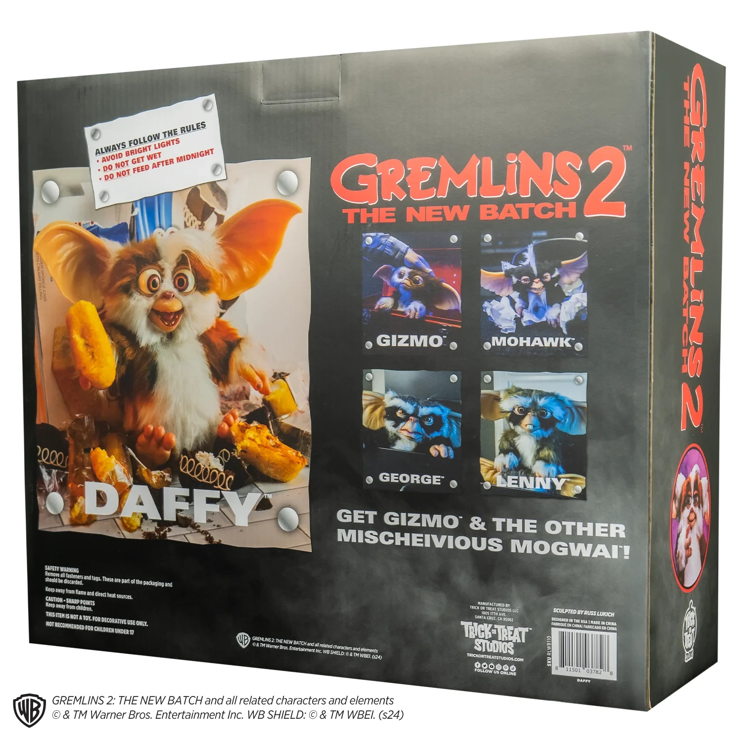 Gremlins 2 Daffy Mogwai Prop Replica Trick or Treat Studios Officially Licensed