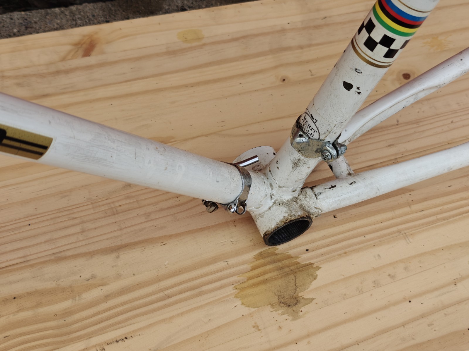 Peugeot PX-10 Vintage Bicycle Frame / Partial Bicycle 54/55cm