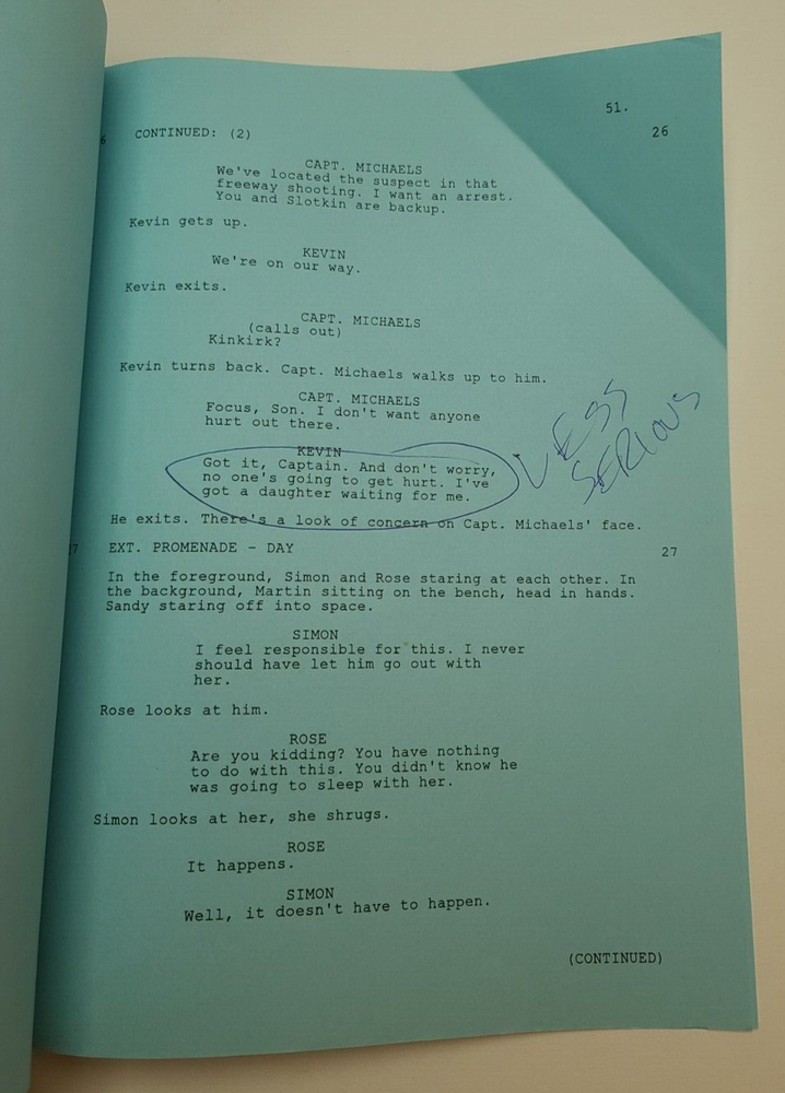 7TH HEAVEN / Brenda Hampton 2005 TV Script, Beverley Mitchell "It's Late"
