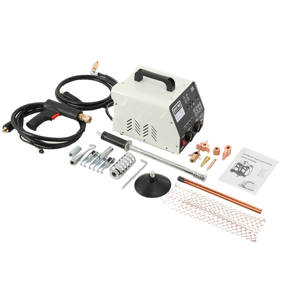 Spot Welder Dent Puller Machine 110V 3800A Auto Car Body Dent Puller Repair Kit