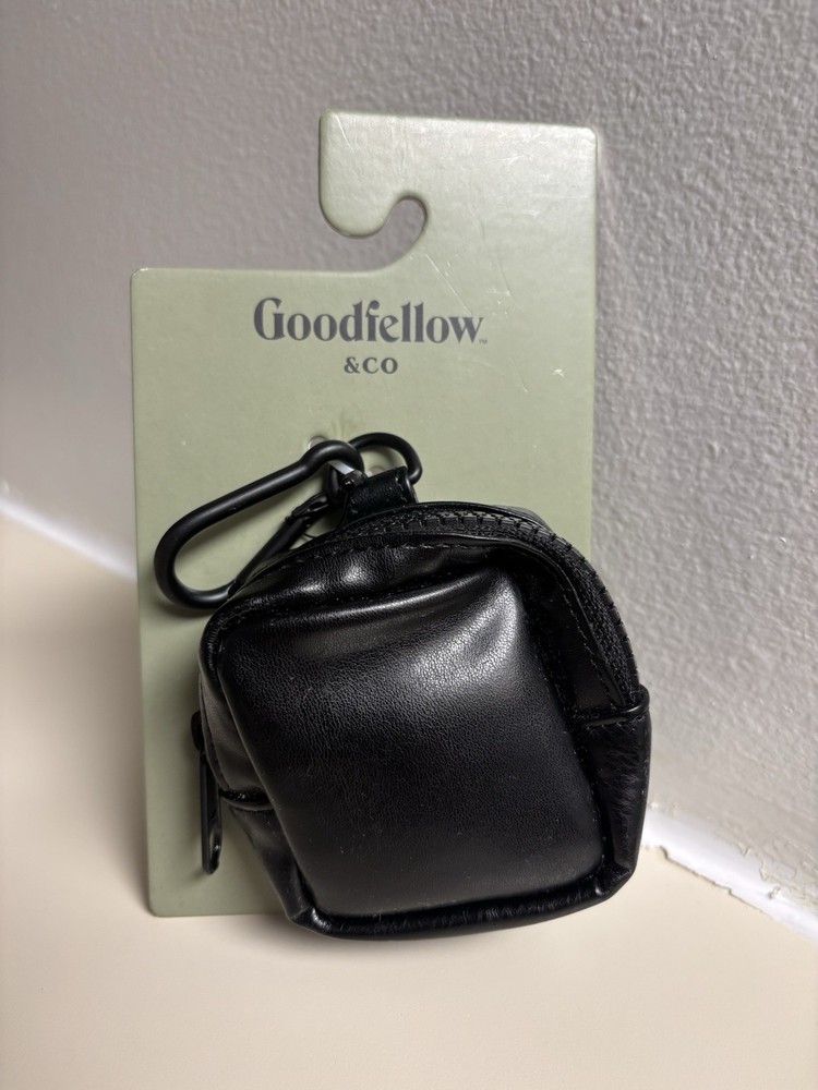 Sleek Mini Black Utility Pouch by Goodfellow & Co. – Clip & Go Style!