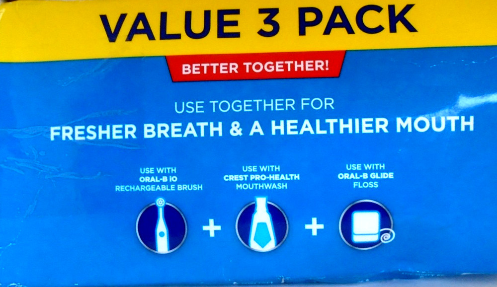 Crest Scope Whitening Toothpaste (3 Pack) - 5.4 Oz Each