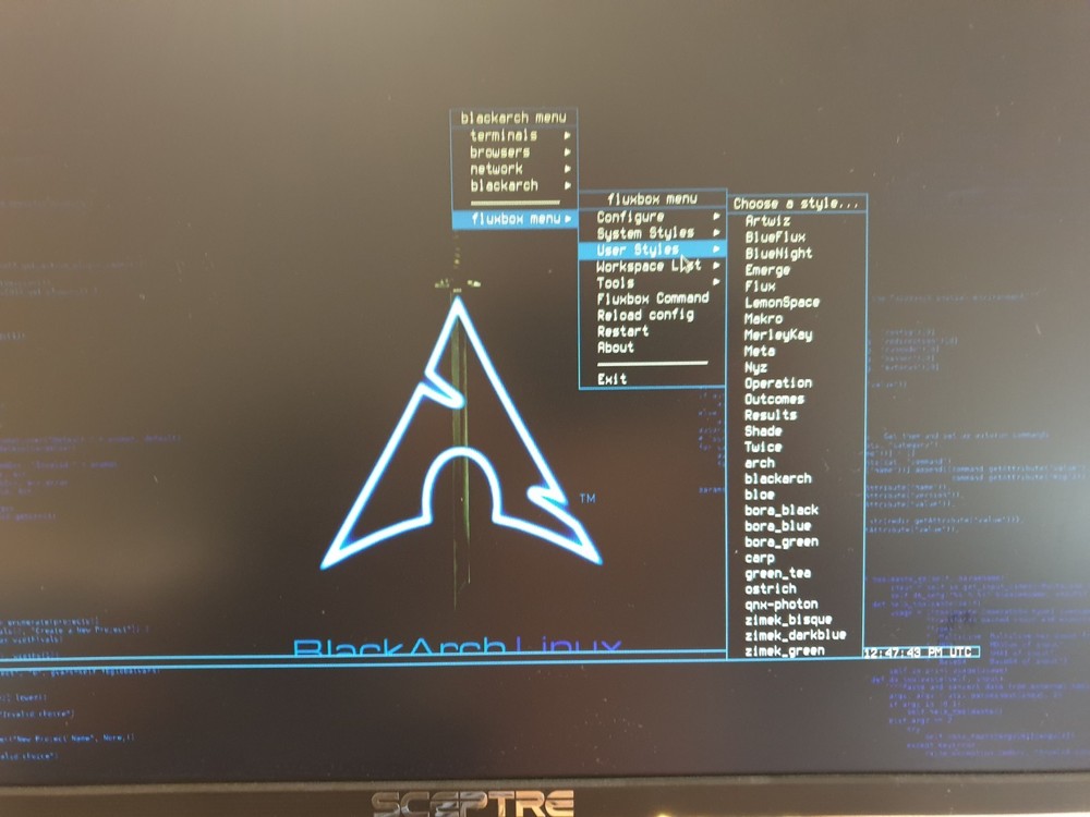 Linux BlackArch Full 2023.04 64-bit, Bootable Live and Install USB Flash Drive
