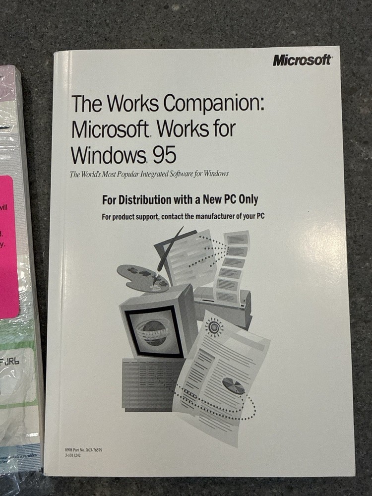 Gateway Windows 98 OEM Software Bundle with COA and Manuals