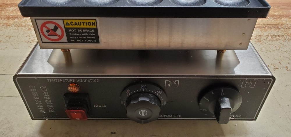 25 Hole Mini Pancake/Quail Egg Cooking Machine