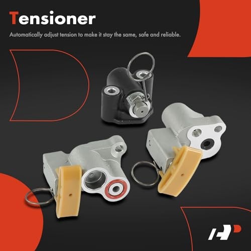 9PCS Engine Timing Chain Kit Tensioner & Guide Compatible with Nissan