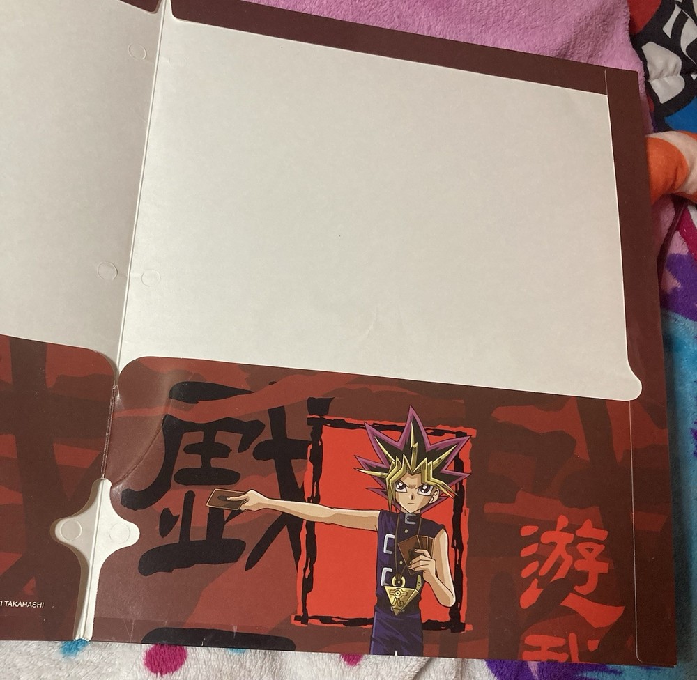 Vintage Yu-Gi-Oh! 3 Ring Folder Binder Starpoint 2002