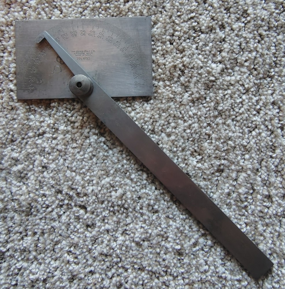 🗽LUFKIN NO 891 PROTRACTOR