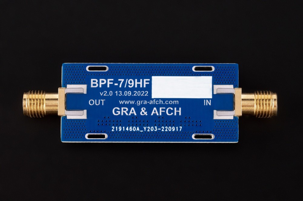 Band-Pass Filter BPF 7th Order 144MHz for RF Receiver Transmitter Amplifier etc.