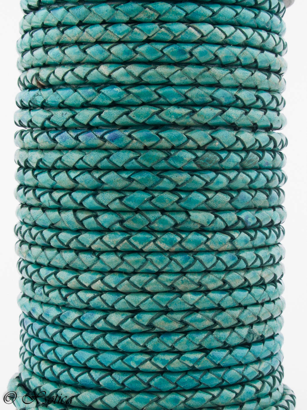 Xsotica® Round Bolo Braided Leather Cord 3 mm