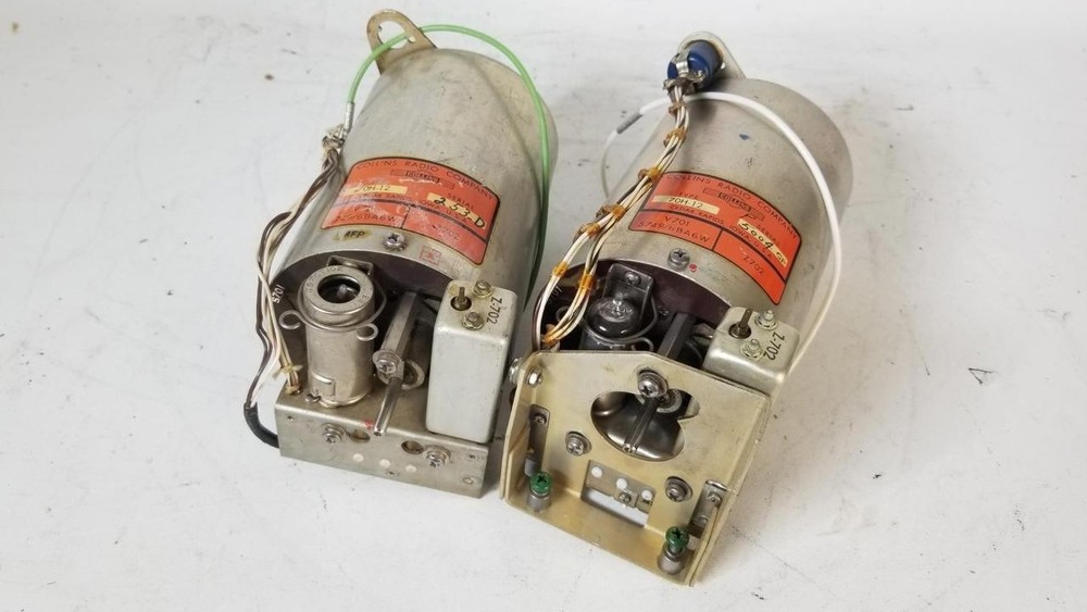 2 Collins Radio 70H-12 PTO 253d 5004