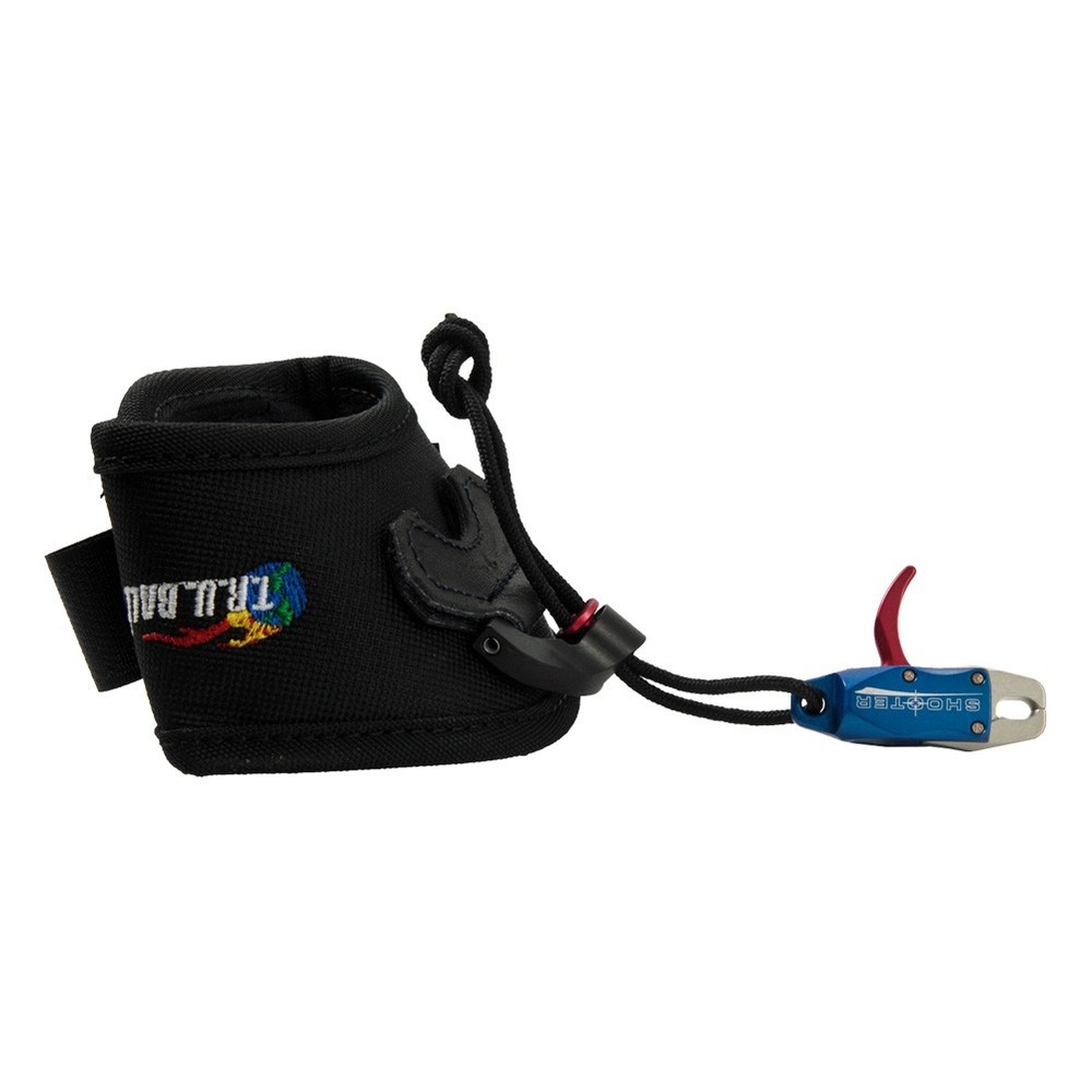 T.R.U. BALL ARCHERY Junior Shooter Hook-and-loop Blue Trigger Release