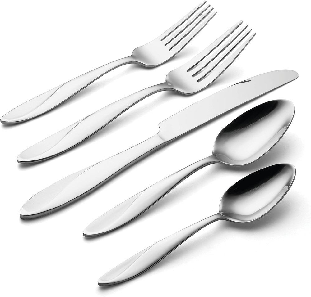 H021065AL20 Simmer 65 Piece Flatware Set