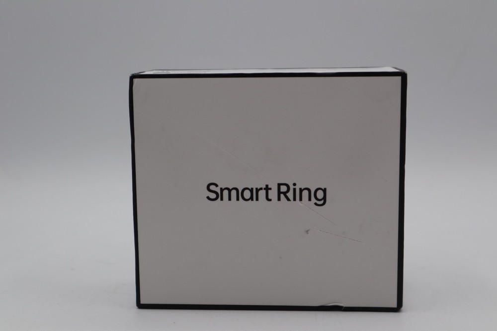 Silver smart ring size 11