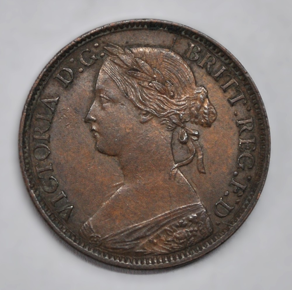 1860 Great Britain Farthing