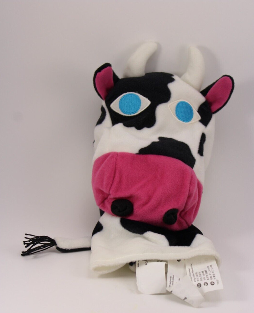 IKEA Klappar Lantlig Cow Hand Puppet 10"