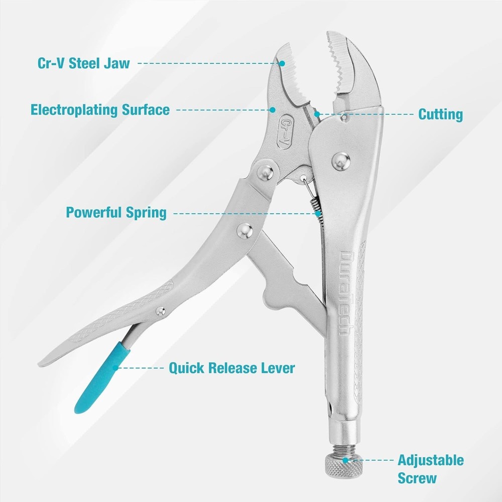 LP10WC Locking Pliers With Wire Cutter 10