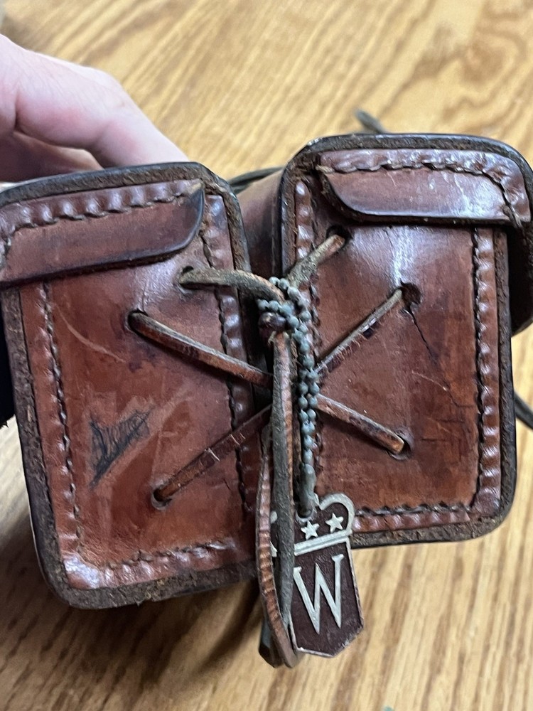 WWII 15th Cavalry Regiment Grouping Papers Dog Tags Ribbons Pins ETC ETO Neat