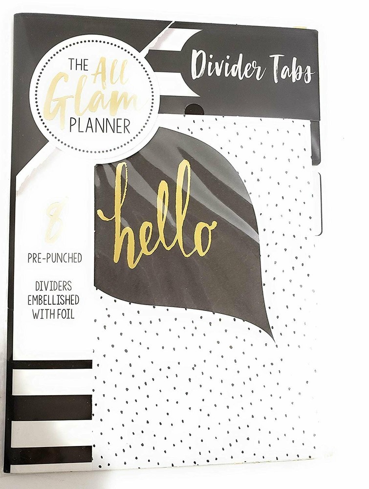 8 Divider Tabs (7"x4.8")