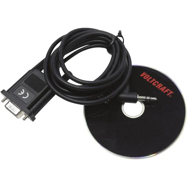 VOLTCRAFT 100365 RS232 Interface Adapter with Software for K200 Series