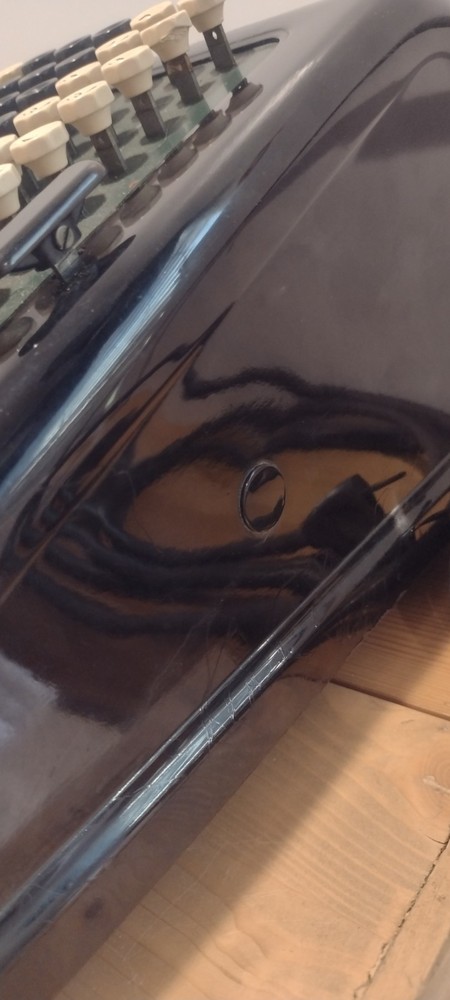 Vintage 1940's Burroughs Class 5 Electric 9 Column Manuel Adding Machine