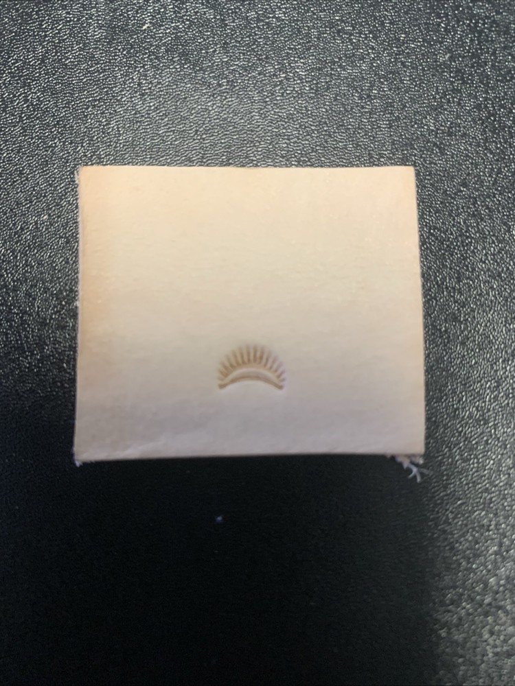 Sunset Camouflage Leather Stamp