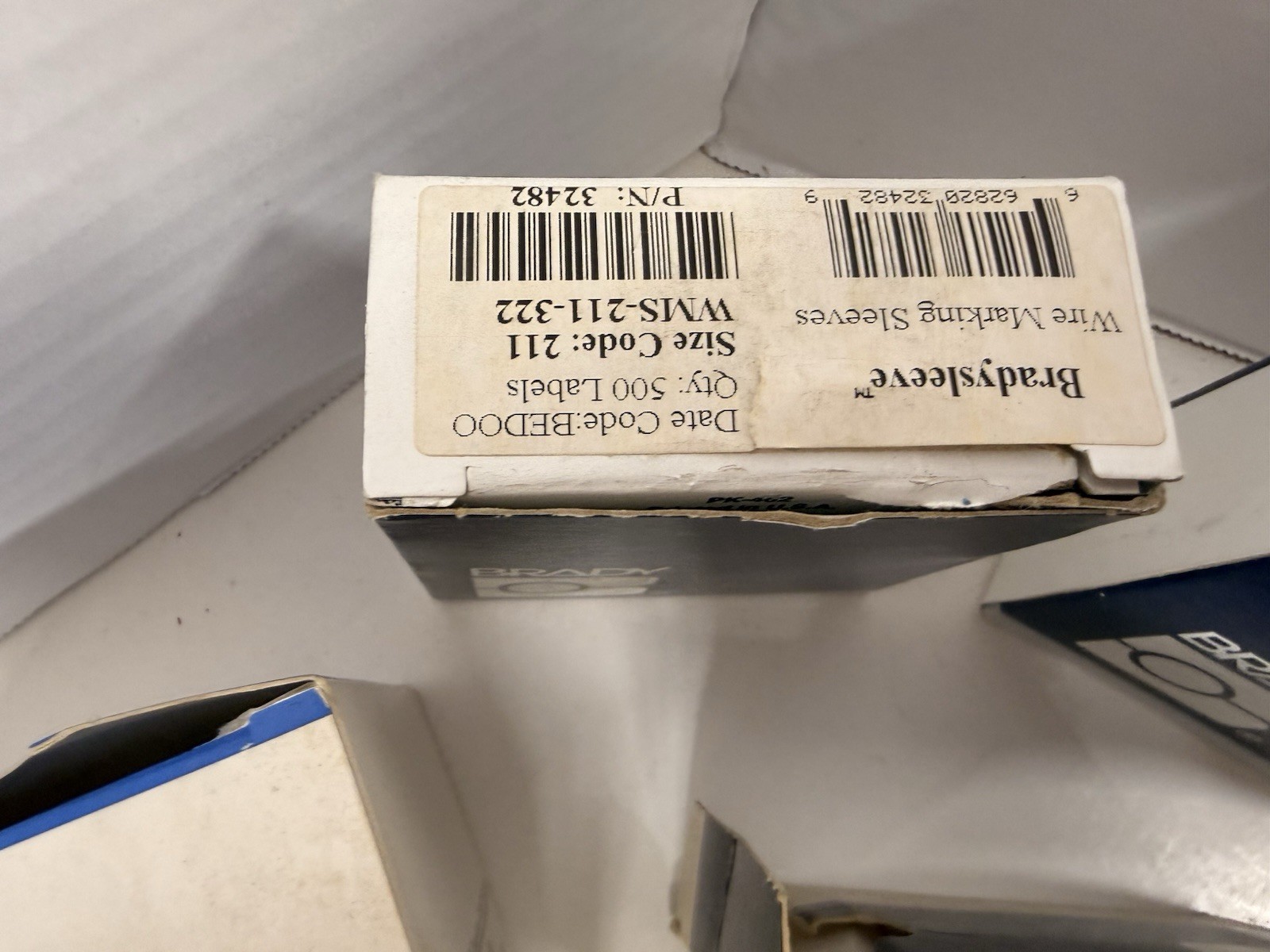 LOT OF BRADY WIRE MARKERS CLIP-SLEEVES, LABELS AND MORE BIG LOT--NEW