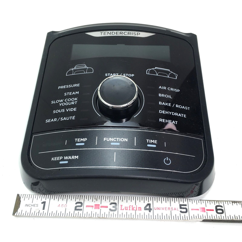 Ninja FD402 (10 SETTINGS) FACEPLATE TOUCH BUTTON CONTROL PANEL W/ DIAL OEM Part