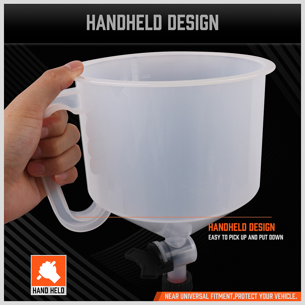 No-Spill Coolant Funnel Kit Car Radiator Refill Bleeder Vehicle Auto Tool