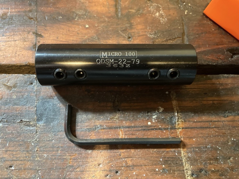 New Micro 100 QDSM-22-79 Quick Change Holder
