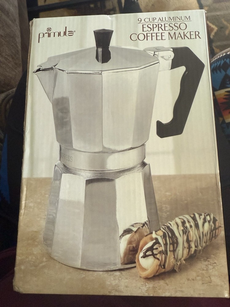 Primula 9 Cup Aluminum Espresso Coffee Maker