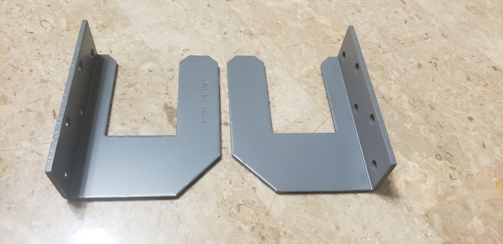 Door Security Brackets Fit 2x3 Board (2 pcs)